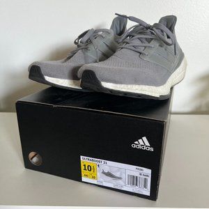 Adidas Ultraboost 21 (Men's) - Grey